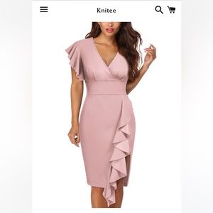 Knitee Formal Dress. Perfect for Summer wedding.